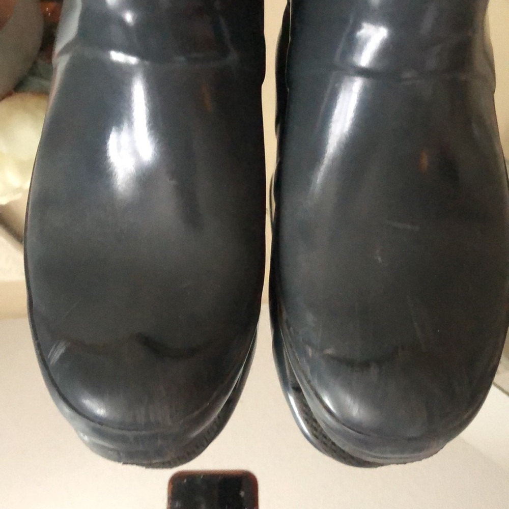 HUNTER Original Short' Gloss Rain Boots - Picture 4 of 8